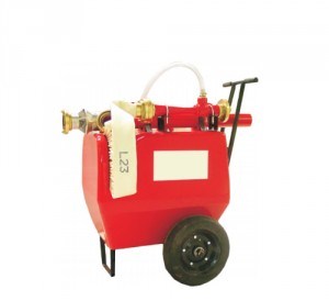 Carreta 130 Litros LGE Liquido Gerador de Espuma AFFF Completa.