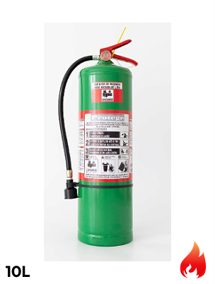 Extintor para bateria de lítio - 10l